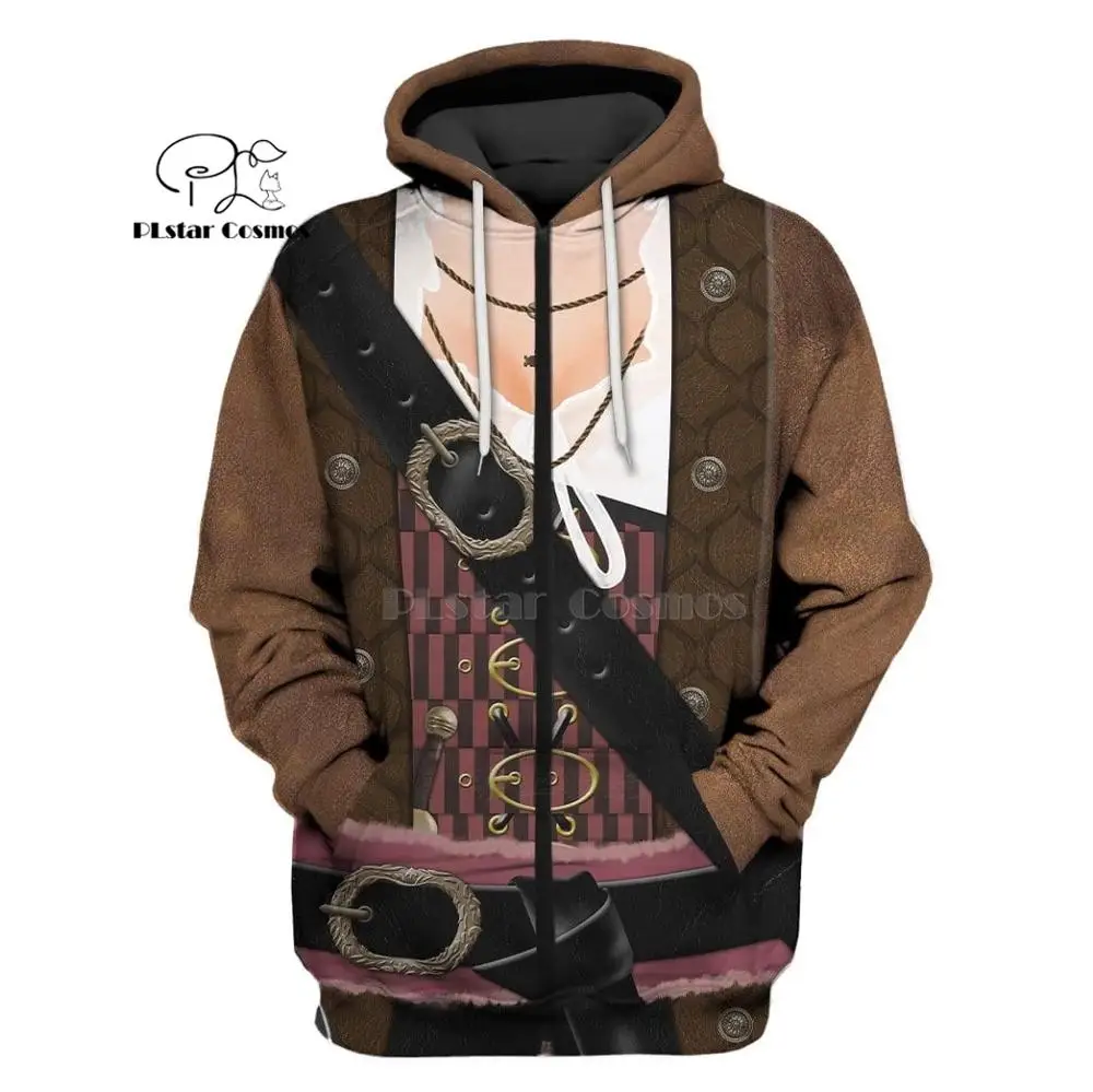 

PLstar Cosmos Pirate Lass Costume 3d printed hoodies women men Sweatshirt funny Halloween Christmas party cosplay jacket