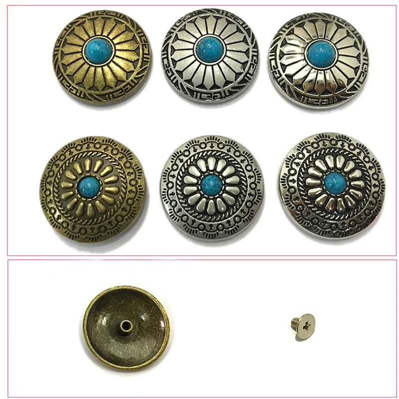 5 шт. декоративные пуговицы для чемодана|Пуговицы| |