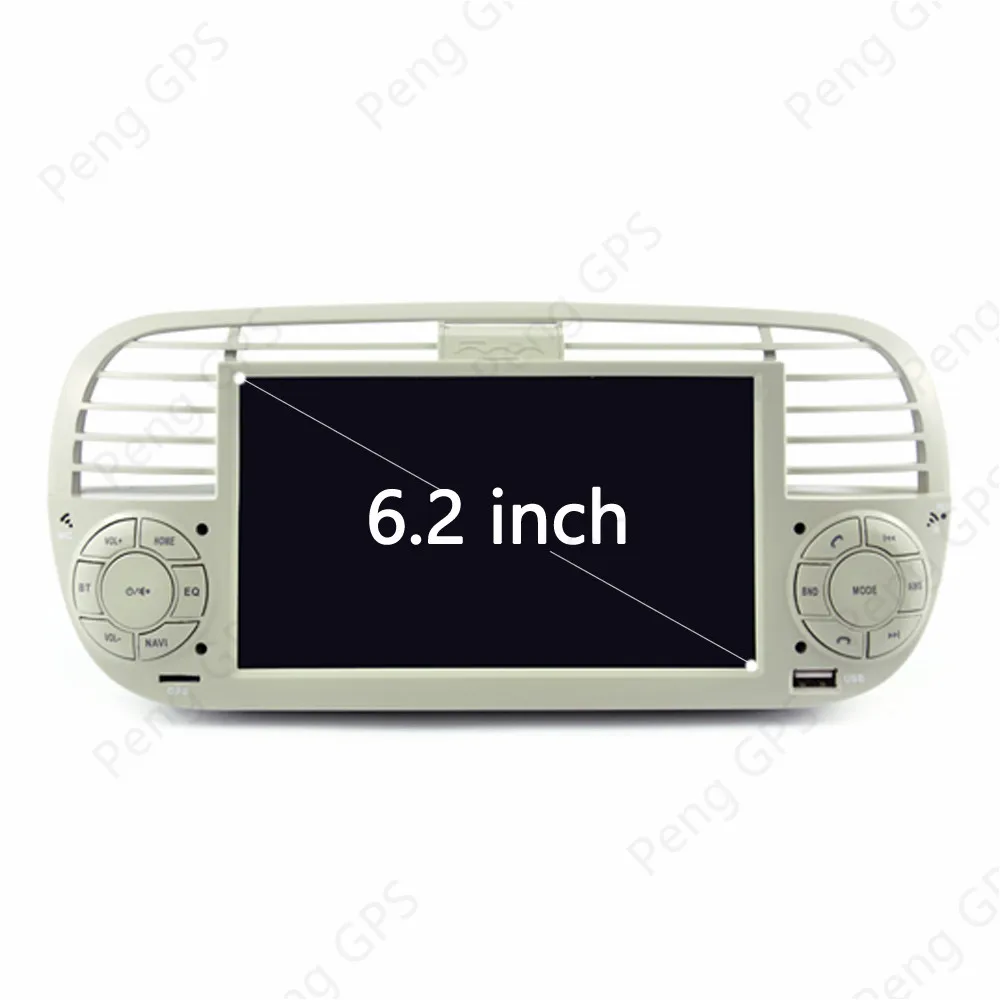 Android9.0 Автомобильный gps мультимедийный DVD плеер для FIAT 500 2007 2008 2009 2010 gps навигация Авто Радио стерео с поддержкой Wi-Fi bluetooth радио