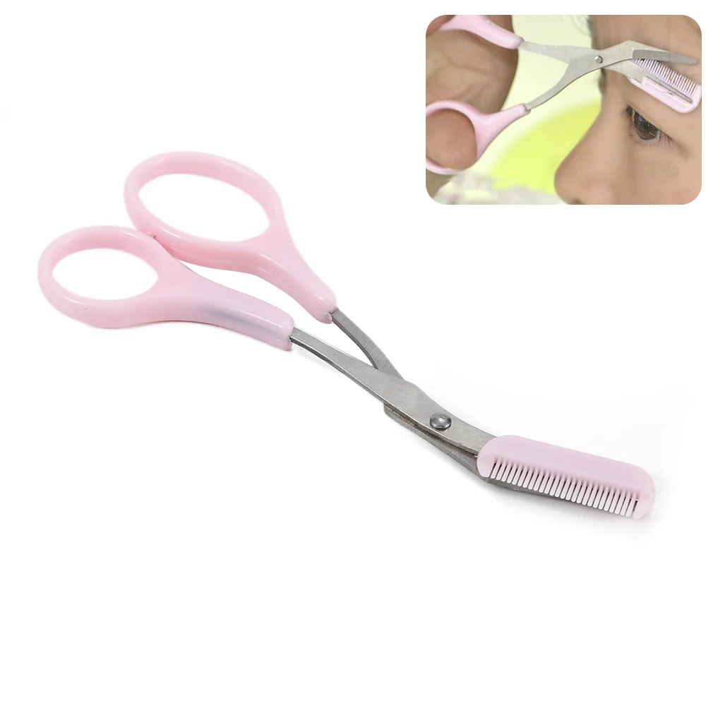 Новейший триммер для бровей простой в использовании практичные ножницы и ресниц