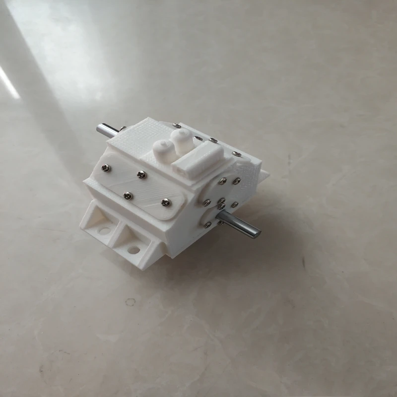 1 шт. DIY RC модель редуктор скорости лодки для 775 двигателей 5 мм вал 3:1 модуль