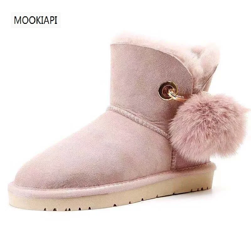 Высококачественная Женская обувь в Китае 2019 натуральная овчина Натуральная