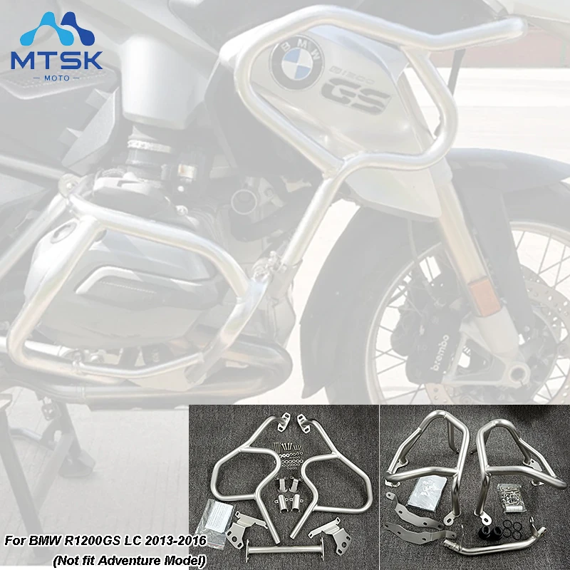 Верхний и нижний бампер мотоцикла защита двигателя шоссе встраиваемая полоса