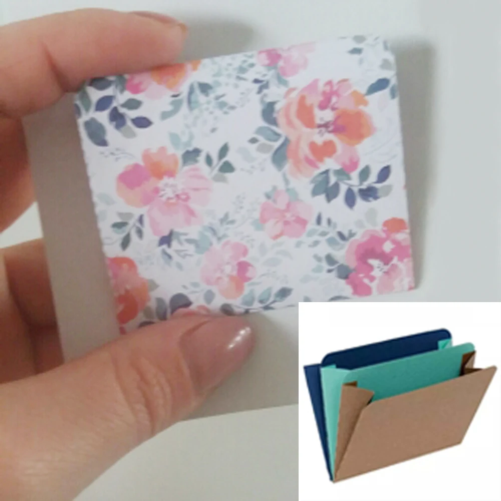 Металлические штампы аккордеон карманные штампованные украшение для