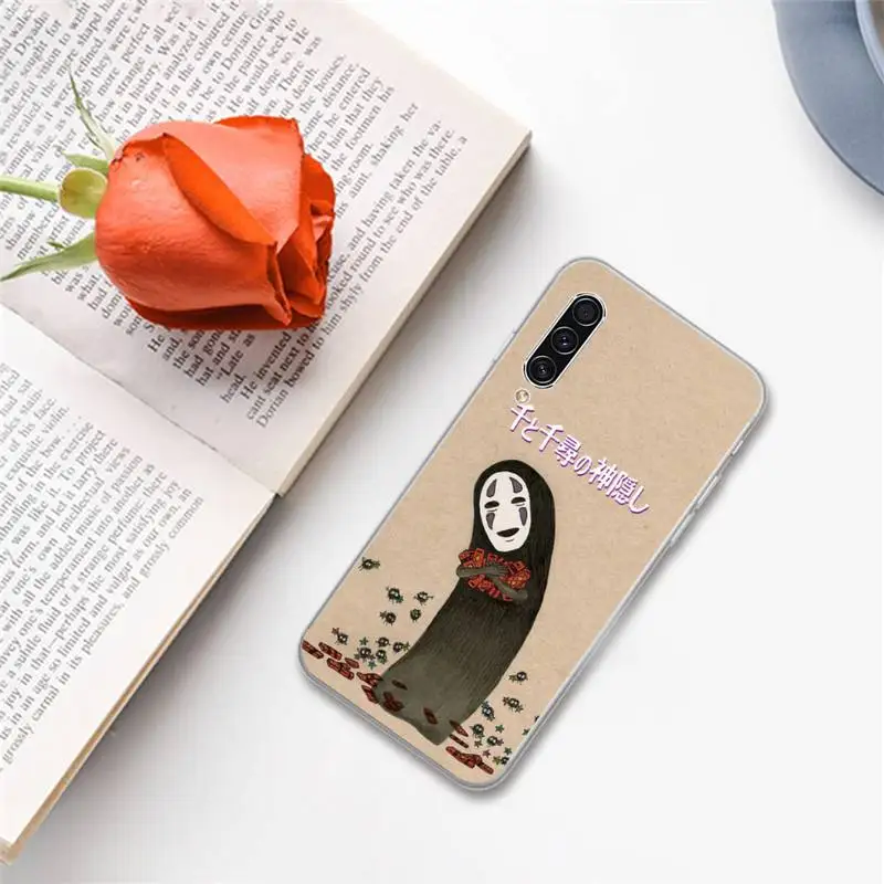 

Japan anime Spirited Away Phone Case For Samsung A S M Note 9 10 20 fe 21 71 30 ultra plus 5g 11 31 51 s