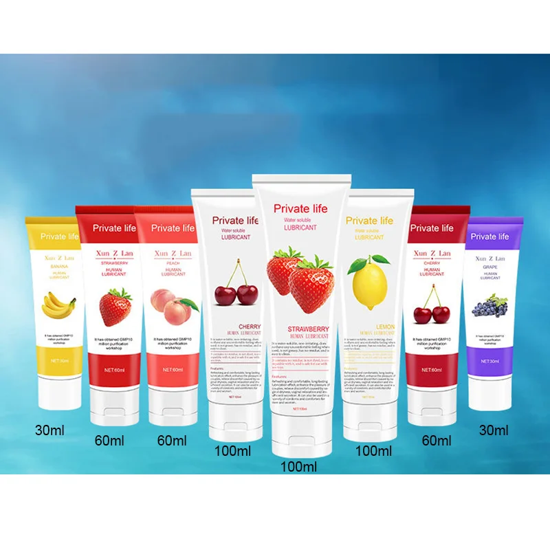 Фруктовый аромат смазка для анального секса Оральный сексуальное массажное