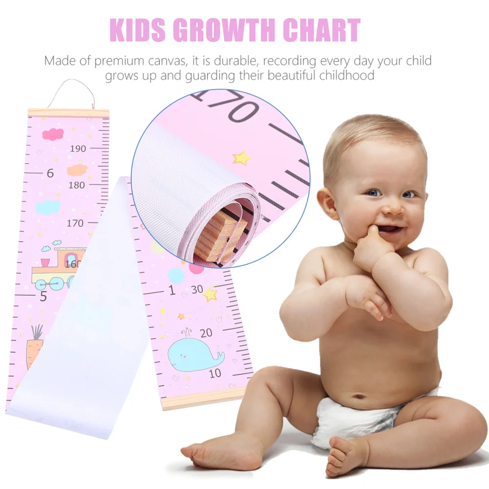 

1Pc Cartoon Height Record Ruler Height Measuring Tools Hanging Pendant for Kids
