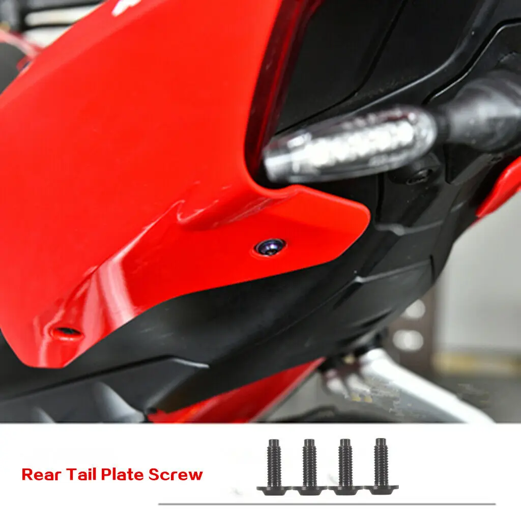 4 шт. крепежные винты из титана для Ducati V4 Streetfighter V4S