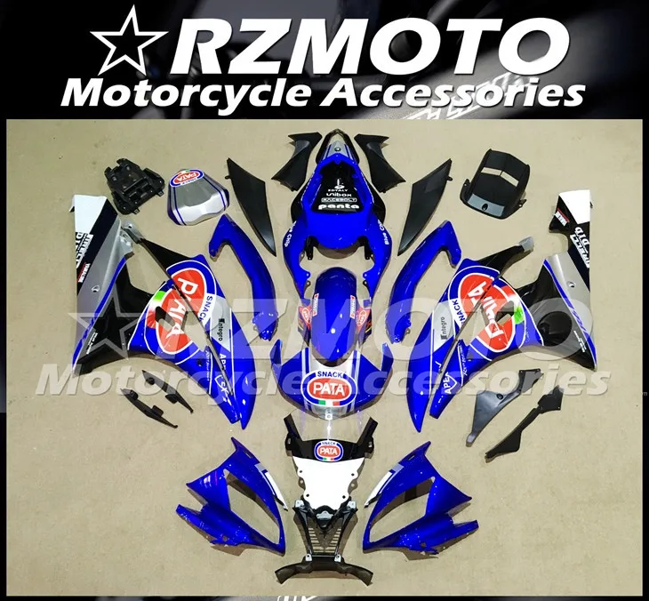 

Injection Mold New ABS whole Motorcycle Fairings kit Fit for YZF-R6 R6 2006 2007 06 07 Bodywork set Cool PATA