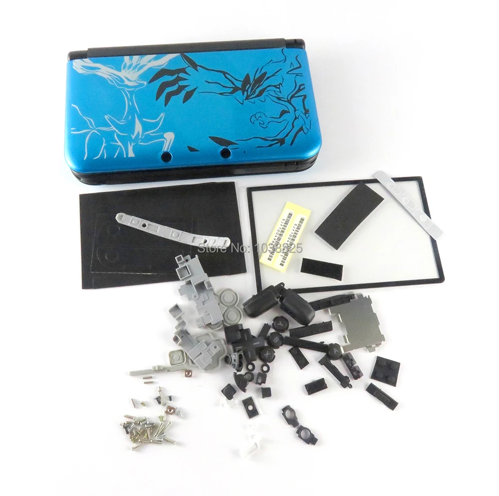 4sets For 3DS XL LL 3DSXL 3DSLL Nintendo Buttons Middle Frame Full Housing Shell Back Battery Cover Case Kits Console Part | Электроника