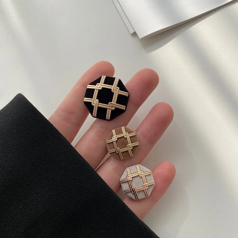 Модные декоративные пуговицы для женского костюма свитера зимние 18/23/25 мм