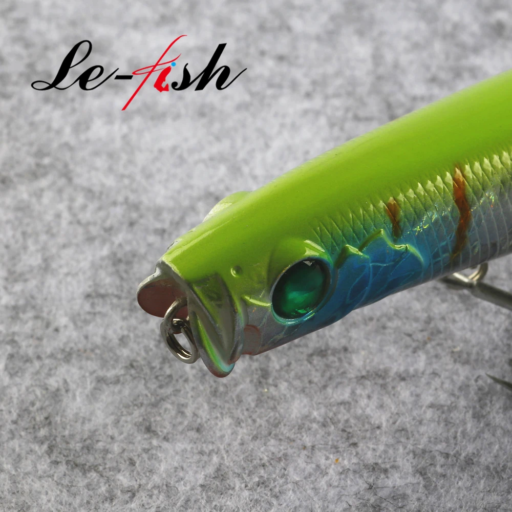 Le Fish 1 шт. 130 мм 24 г приманка на окуня для прогулок с собакой плавающая карандаш