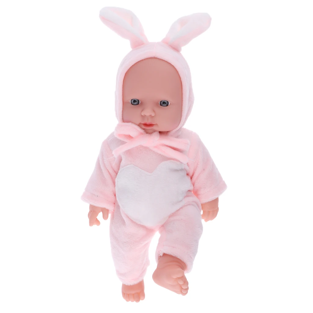 

Handmade Reborn Doll 30cm Real Life 12 "Lifelike Soft Vinyl Newborn Baby Doll