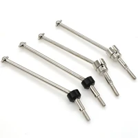 4pcs metal front and rear universal drive shaft cvd for wltoys 104001 110 rc car upgrade parts spare accessories