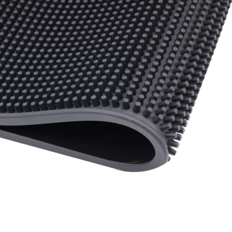 Резиновый коврик для бара черные подставки напитков сверхпрочные герметичные и