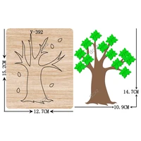 new tree wooden dies cutting dies for scrapbooking multiple sizes v 392