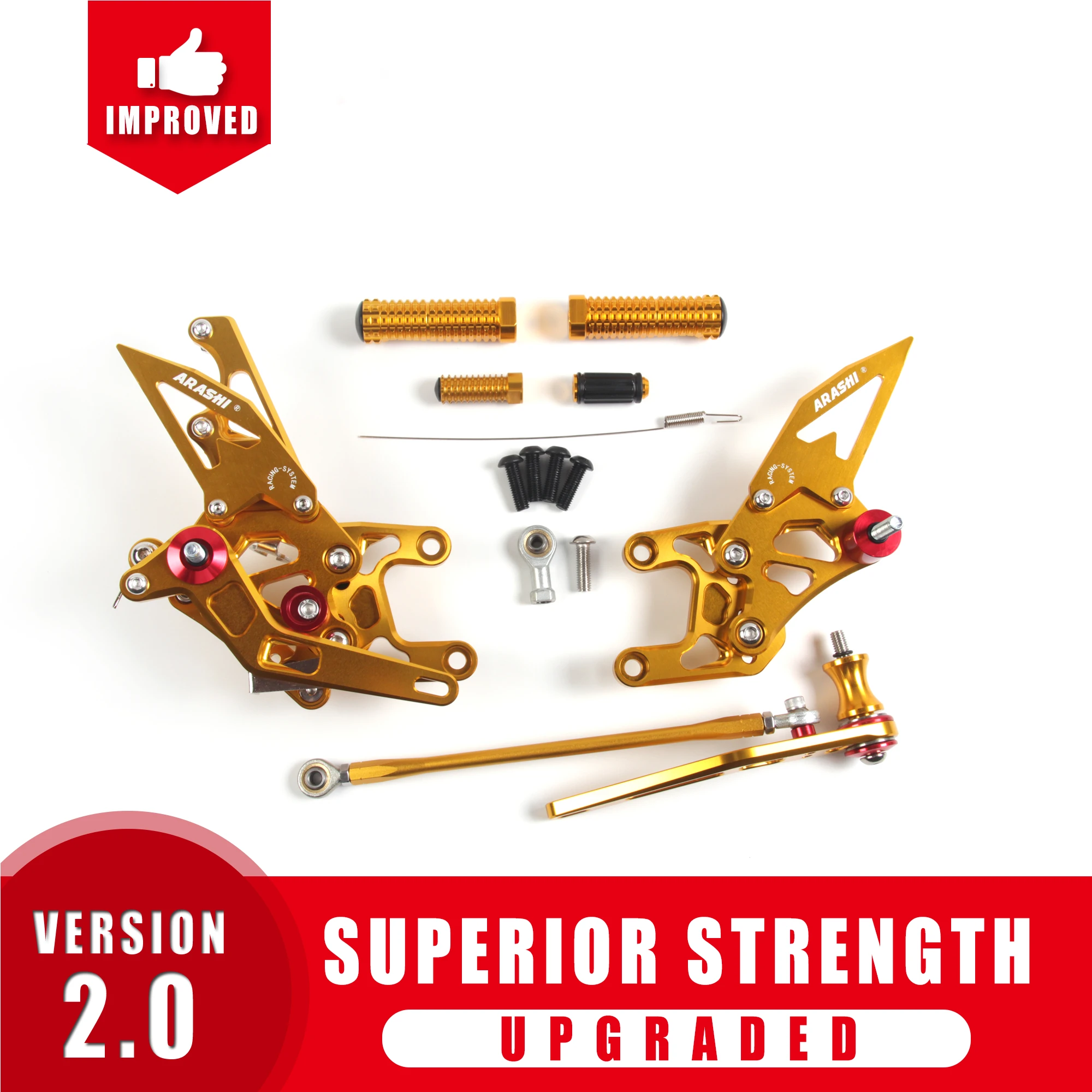 Араши Регулируемая подставка для ног Rearsets CBR1000RR 2008 2011 CNC HONDA CBR1000 RR 2009 2010 11 10 09 08 1000RR