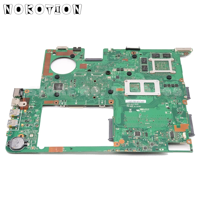 Материнская плата NOKOTION для ноутбука Asus N76V N76VB N76VJ N76VM N76VZ материнская HM76 DDR3 GT650M