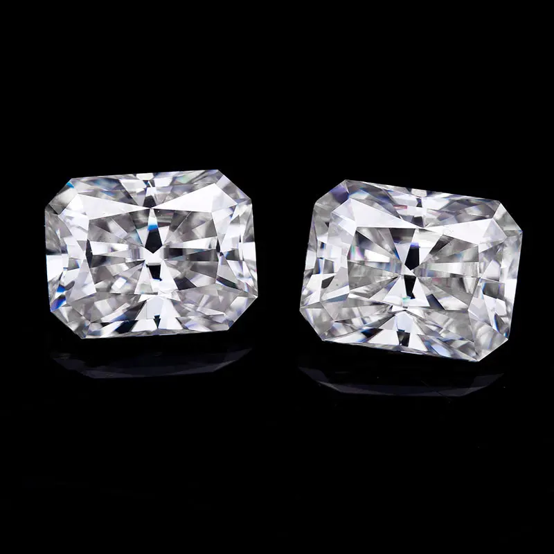 

6x8mm D VVS1 2020 hot sale GRA top quality raliant cut shape loose moissanite supplier diamond factory direct sale supply