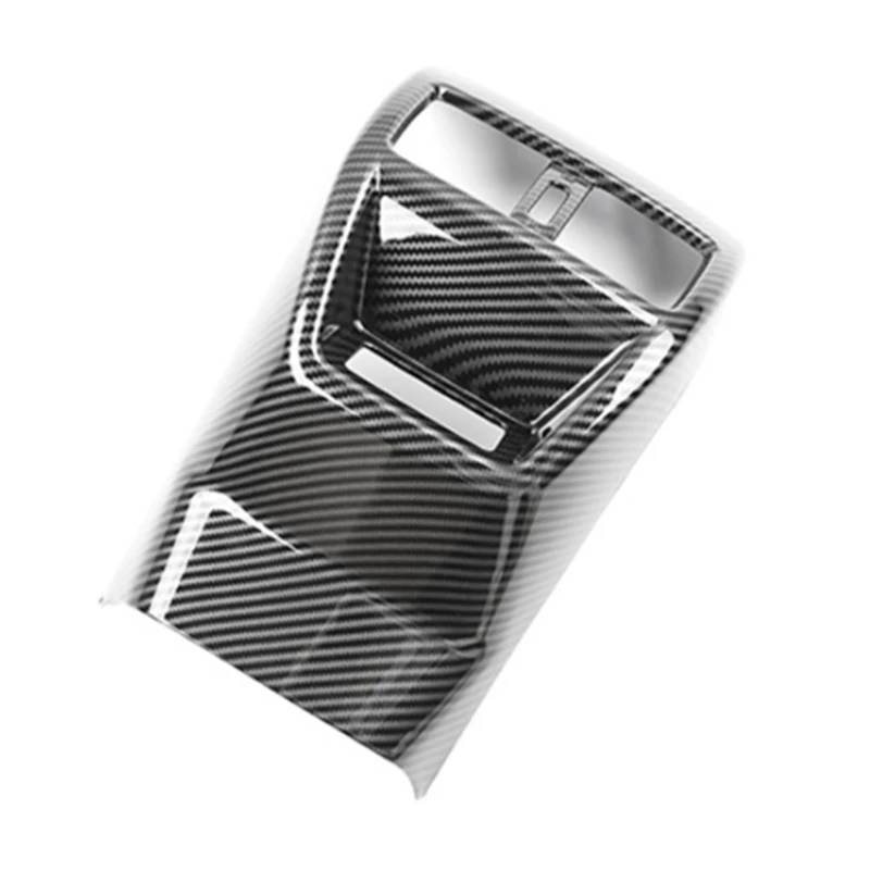 

For 11Th Gen Honda Civic 2022 Carbon Fiber Rear Air Conditioning Vent Outlet Cover Trim Decorative Sticker Accessories