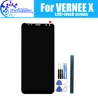 ЖК-дисплей Vernee X + кодирующий преобразователь сенсорного экрана в сборе, 100% Оригинальный Новый ЖК-дисплей + сенсорный дигитайзер для X + Инструменты