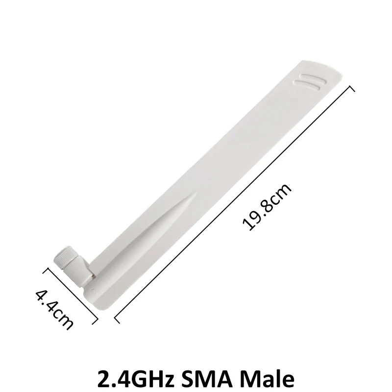 GRANDWISDOM 5pcs 2.4g antenna 8dbi sma male wlan wifi 2.4ghz antene IPX ipex 1 SMA female pigtail Extension Cable iot antena