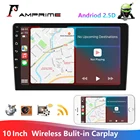 Автомагнитола AMPrime, мультимедийный плеер 2DIN на Android, Wi-Fi, GPS, BT, 10 дюймов, MP5, типоразмер 2DIN