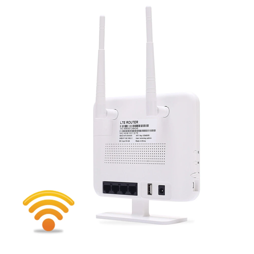 4G LTE Ulocked FDD высокоскоростной модем Wi Fi беспроводной RJ45 порт Usb разъем 300 Мбит/с