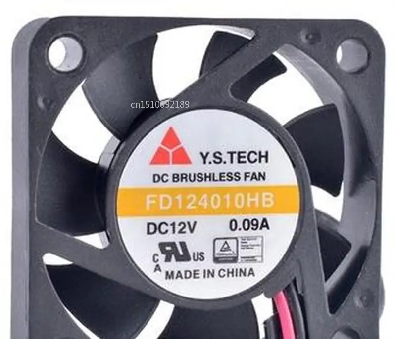 

FOR FD124010HB 4010 12V 0.09A 4CM double ball bearing cooling fan Free shipping
