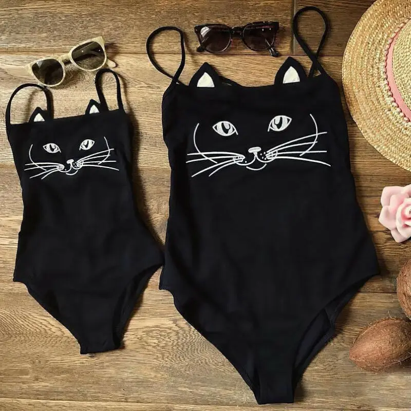 Семейные парные женщины мама Дети Малыши девочки бикини купальный костюм