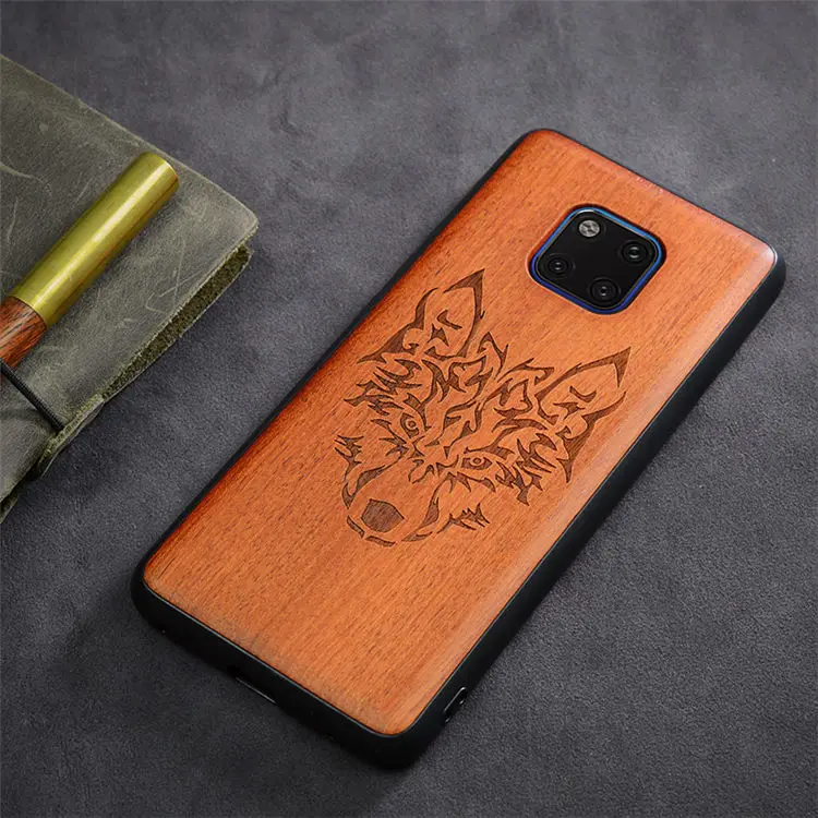 Резной деревянный ящик для huawei mate 20 huawei mate 20 pro противоударный чехол TPU бампер чехол для huawei mate 20 X чехол из дерева