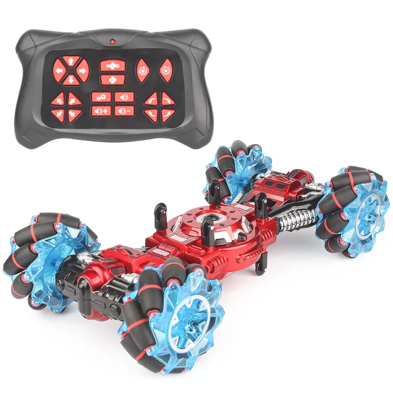 Rc автомобиль с одной кнопкой деформация трюк 2 4G 4WD скалолазание багги RC Racing Drift Car
