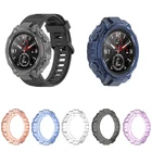 Мягкий защитный чехол из ТПУ и стекла для экрана, чехол с полной рамкой для спортивных смарт-часов Amazfit T-rexTrex Pro, защитный бампер