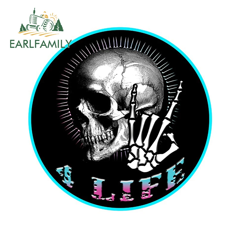 EARLFAMILY 13 см x 12 7 для ноутбук в металлическом корпусе 4 жизни синий розовый