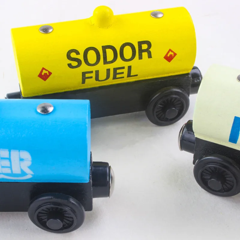 Новая модель деревянной игрушки Thomas 27-го года с магнитом для малышей и детей в стиле рождественского подарка