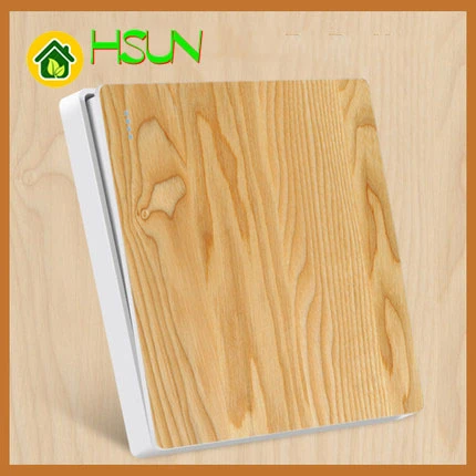 Тип 86 арт переключатель гнездо 1 2 3 4 банда способ натурального дерева зерна Ividuality