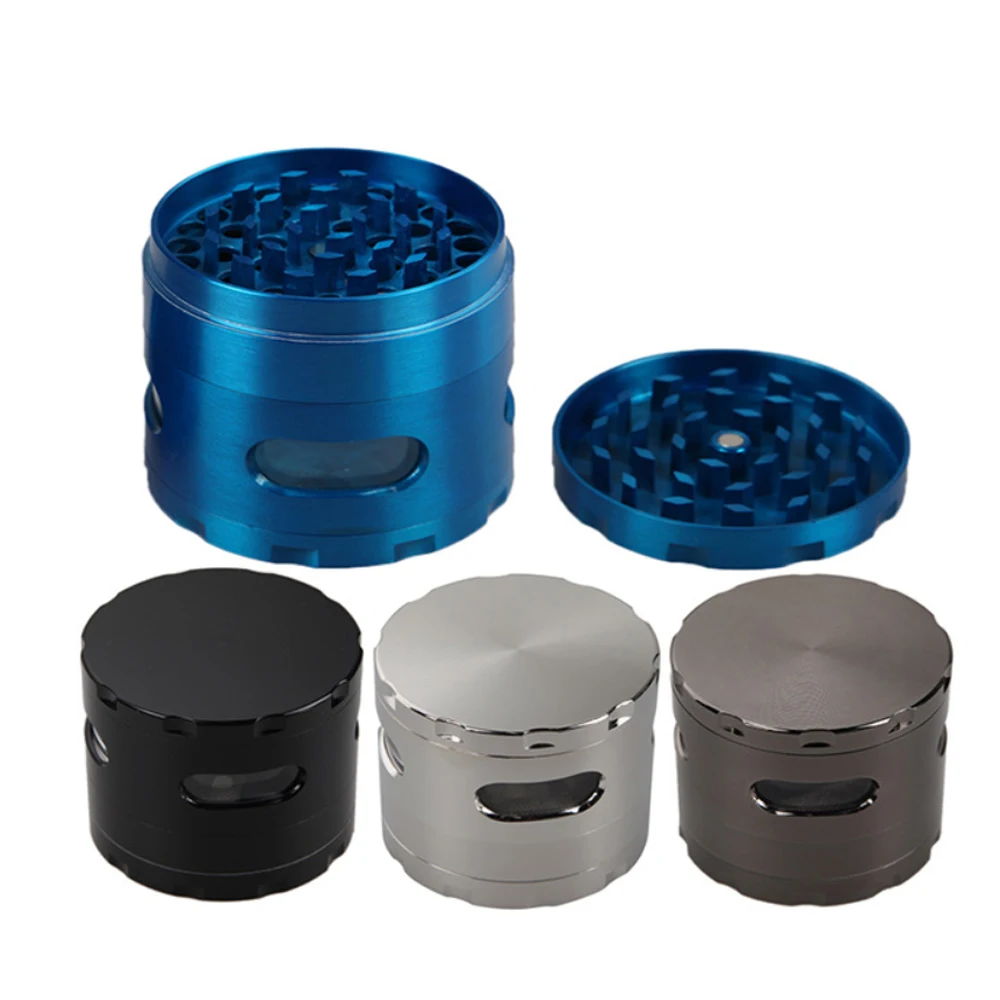 1 шт. Диаметр 55 мм Точильщик 4 секционный измельчитель для специй с табак