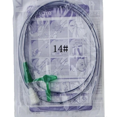 

A one-time stomach tube 6# 8# 10# 14# nasogastric feeding tube free shipping