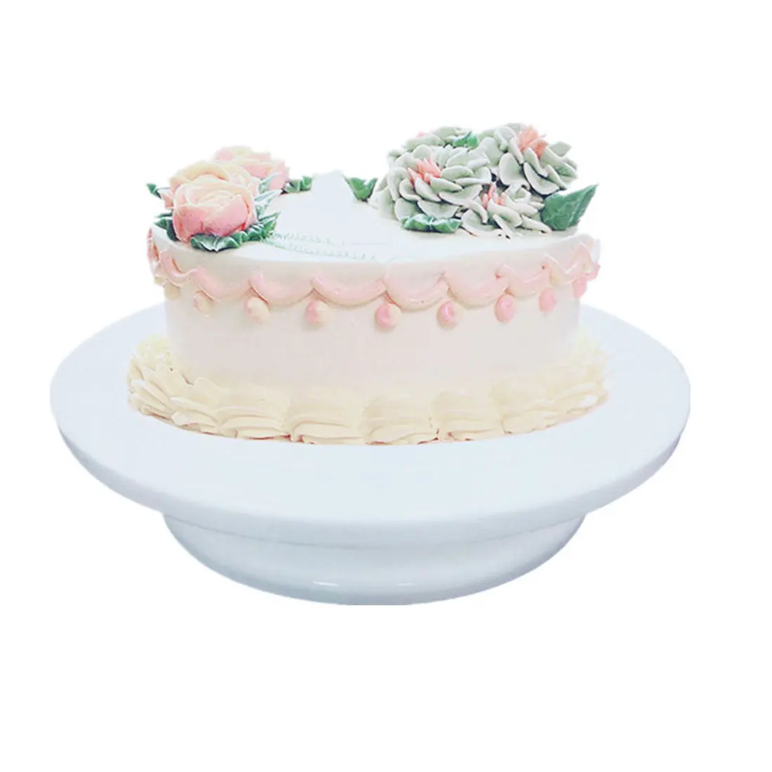 1 шт. пластиковые Кухонные гаджеты для торта 28 см подставка украшения поворотного