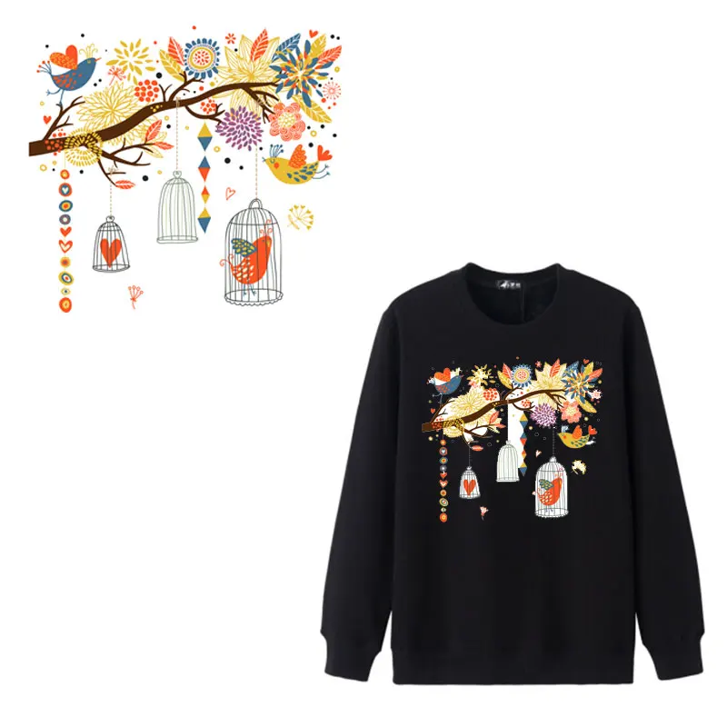 Сова патч железа на патчи для одежды Бесплатная доставка передачи тепла