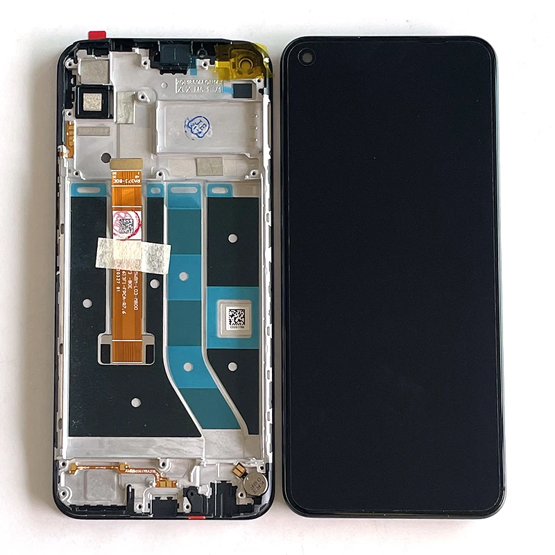 6 5 original msen for oppo realme 7i rmx2103 lcd display screentouch panel digitizer for oppo realme c17 rmx2101 lcd frame free global shipping