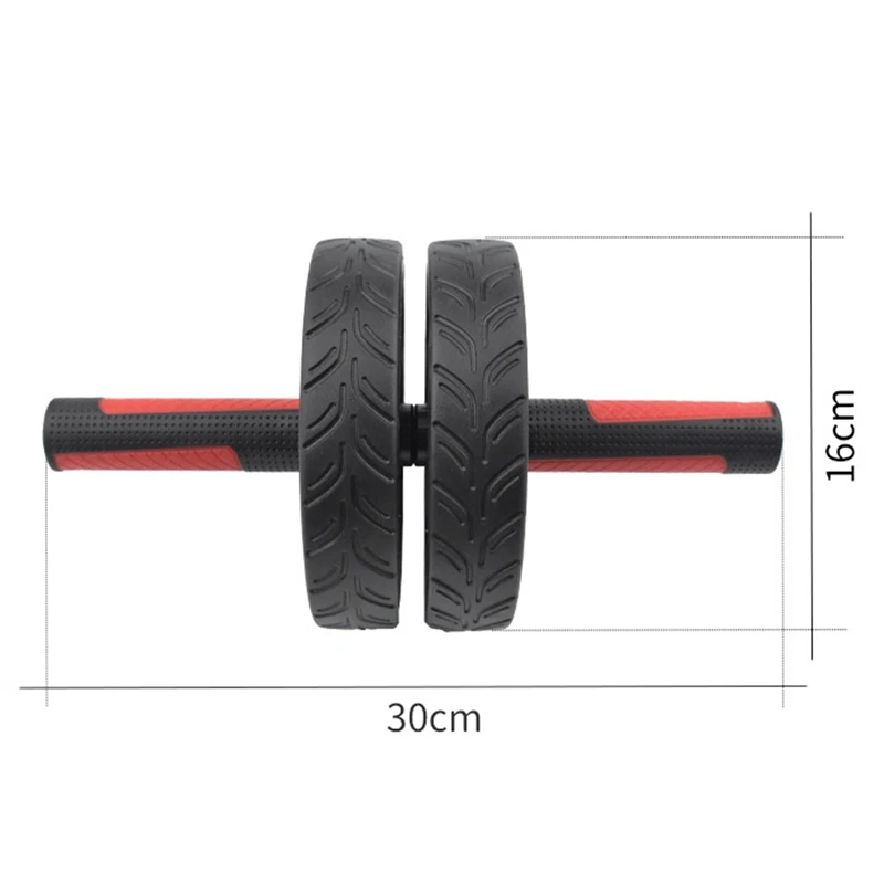 

AB Power Wheels Roller with Knee Pad for Exercise Workout Home Gym Fitness Abdominal Muscle Trainer Equipment