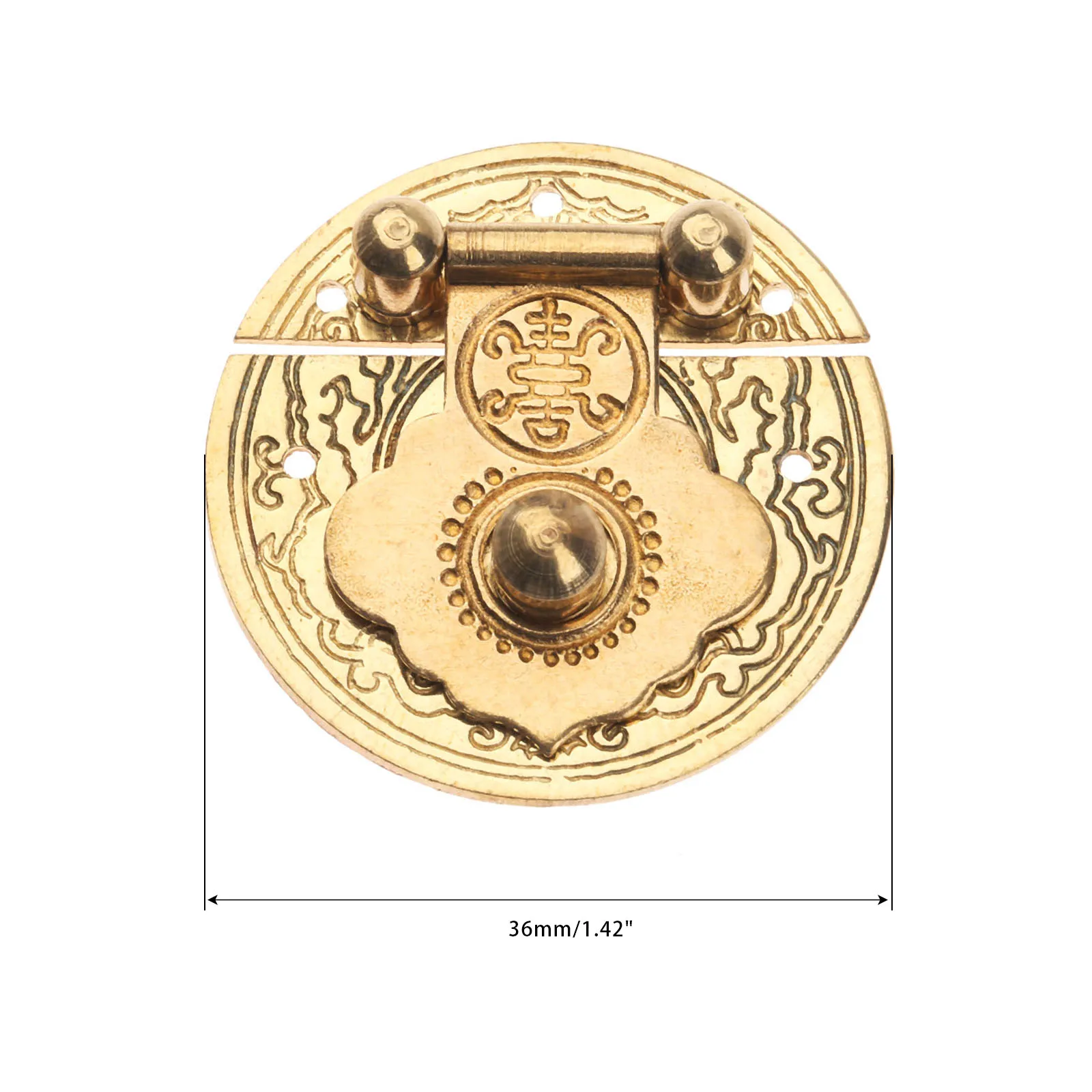 1 шт. винтажный декоративный чехол с застежкой для ювелирных изделий Подарочная