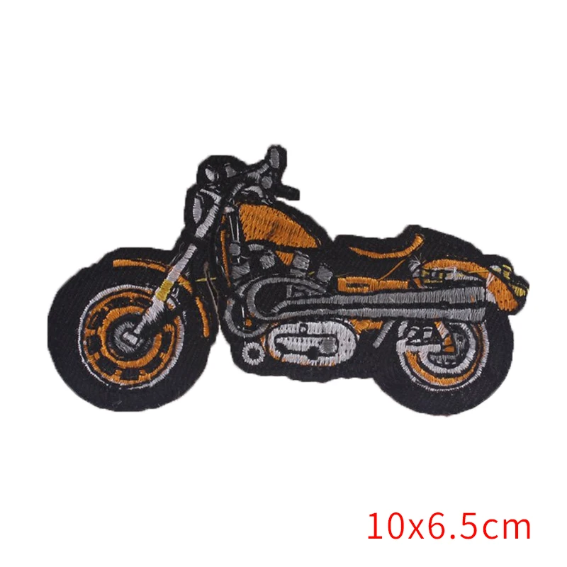 Патчи вышитые в стиле панк для мотоцикла наклейки одежды с утюгом на одежду
