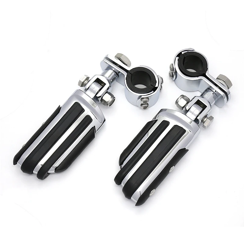 

Motorcycle Foot Pegs Foot Rest Highway Footpegs For Harley Touring Street Dyna Softail Sportster 25mm 32mm Engine Guard Tubes