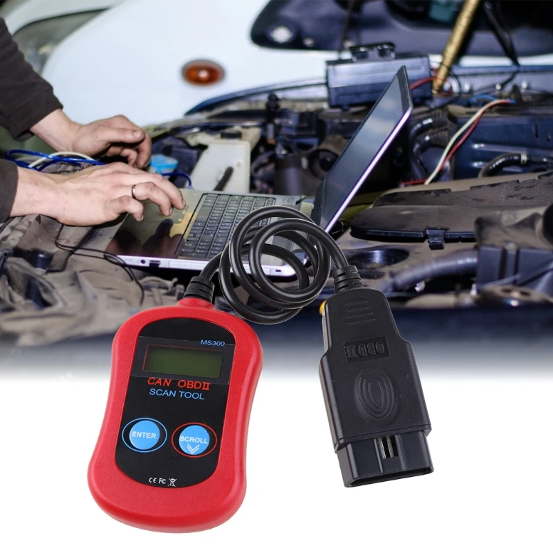 Универсальный автомобильный диагностический сканер U90C MS300 OBD2 считыватель кодов