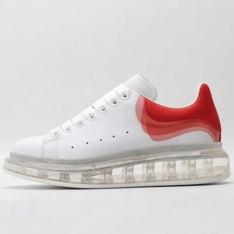 

Люксовый бренд 2021 новые кожаные кроссовки для женщин легкий амортизирующие спортивная обувь для мужчин пара обуви