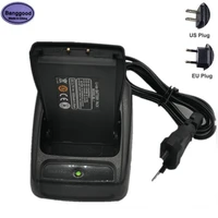 useu plug desktop dock charger base 3 7v 2800mah li ion battery pack for baofeng bf 888s bf 777s bf 666s radio walkie talkie