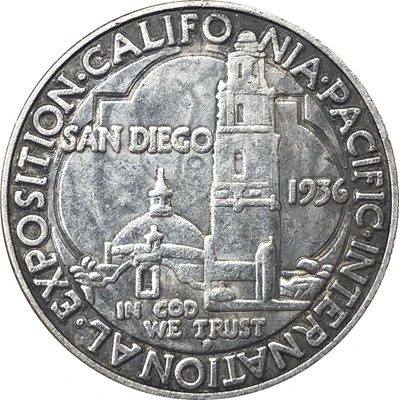 

USA Dollar - San Diego California-Pacific Exposition 1936 COIN COPY 30.6mm