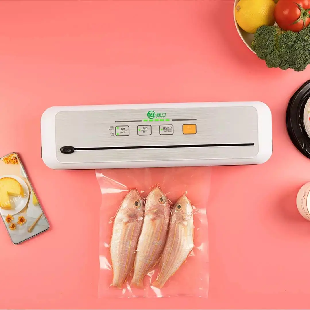 

Moistureproof Vacuum Sealer Machine Touch Screen ne Key Operation Strong Suction Preservation Vacuum Lock Fresh Mildew Proof